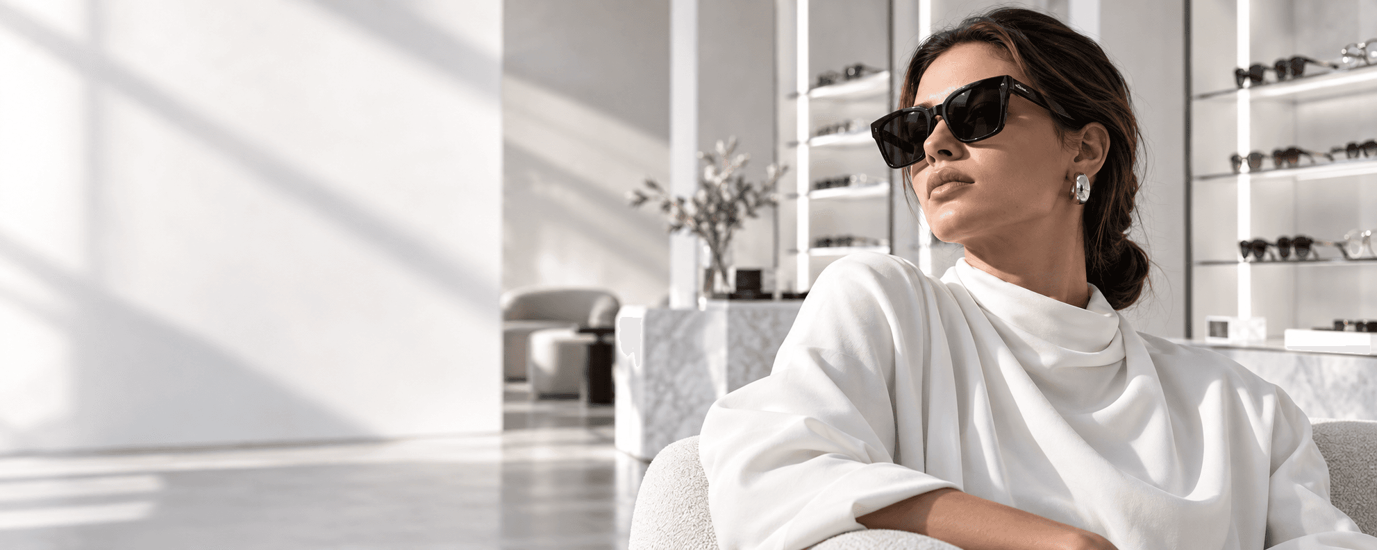 Premium AXIS eyewear showroom